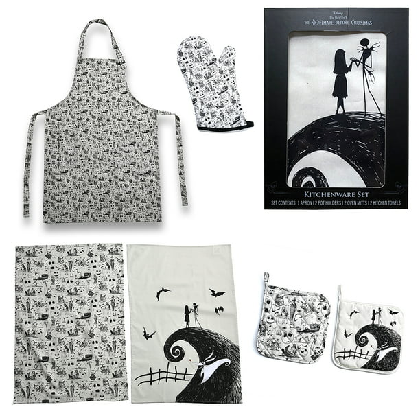 Nightmare before Christmas Jack and Sally kitchen set in teal 